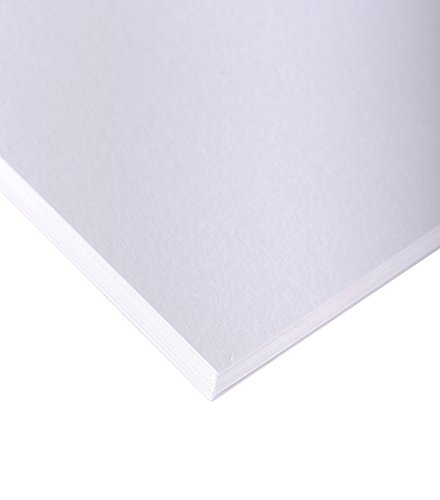Clairefontaine 37325C Skizzenpapier (200 g, 105 x 75 cm, 50 Blatt, ideal für Künstler oder die Schule) weiß