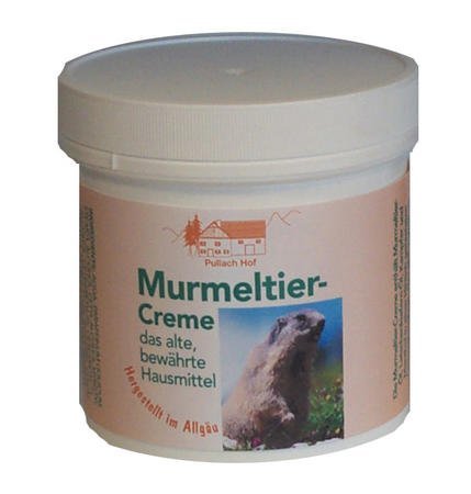 4x Murmeltier Creme 250ml - Allgäu, altbewährte Hausmittel, wohltuend, unterstützt die Durchblutung und pflegt empfindliche Haut