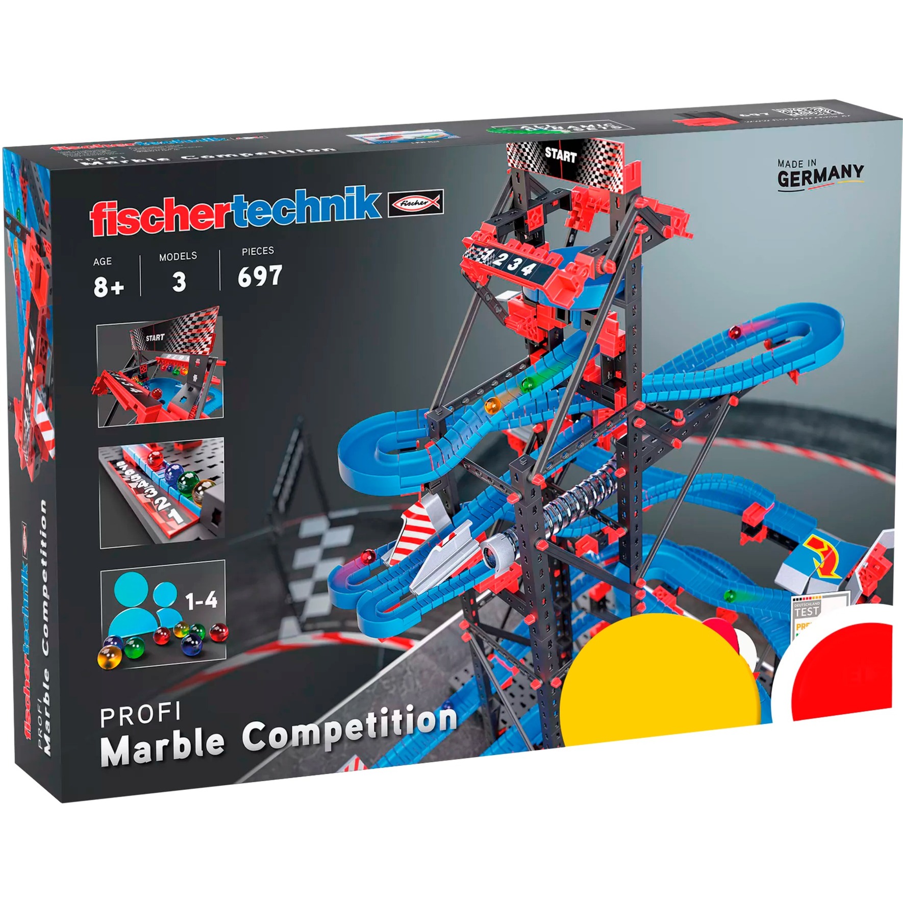 Marble Competition, Kugelbahn