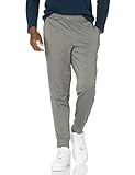 Amazon Essentials Track Jogger athletic-pants, Charcoal Grey Heather, US M (EU M)