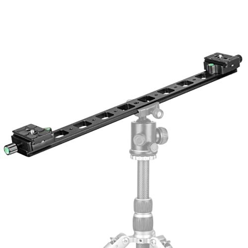 koolehaoda 480mm Rail Nodal Slide Metall Schnellverschlussklemme mit Schnellverschlussplatte für kamerakompatible Arca Swiss
