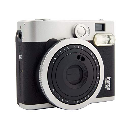 Fujifilm - instax mini 90 schwarz + 1 hülle + 1 instax mini folie (10 Ansichten)