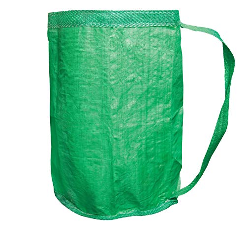 Grafner® Gartensack mit Umhängegurt | 280 Liter | sehr stabil | belastbar bis 100 kg | doppelte Nähte | verschließbar | reißfest | Gartentasche Laubsack Gartenabfallsack | Menge NACH Wunsch (3)