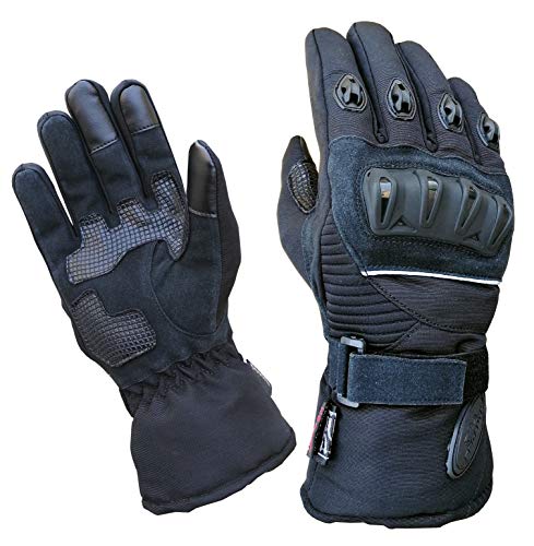 PROANTI Regen Winter Motorradhandschuhe Motorrad Roller Touchscreen Handschuhe - XL