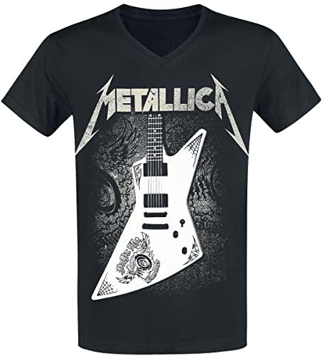Metallica Papa Het Guitar Männer T-Shirt schwarz M 100% Baumwolle Band-Merch, Bands