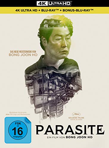 Parasite - Mediabook B (4K Ultra HD) (+ Blu-ray) (+ Bonus-Blu-ray)
