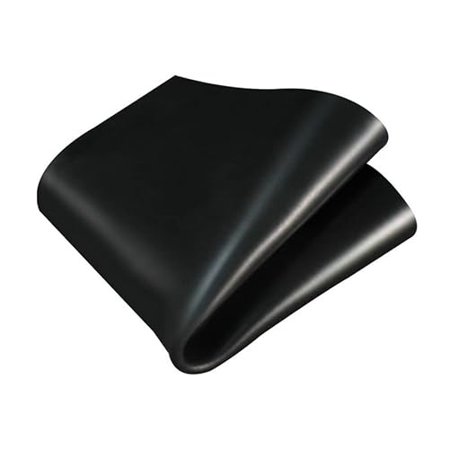 500 x 500 mm, schwarze Silikon-Gummiplatte, schwarze Platte, Gummi, matt, Silikonfolie, 1/2/3/4/5 mm für Hitzebeständigkeit (Dicke: 1 mm)