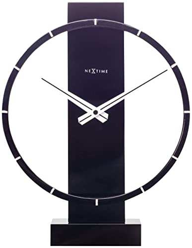 NeXtime 5226ZW Tischuhren modern Wanduhren modern Geräuschlose Uhren