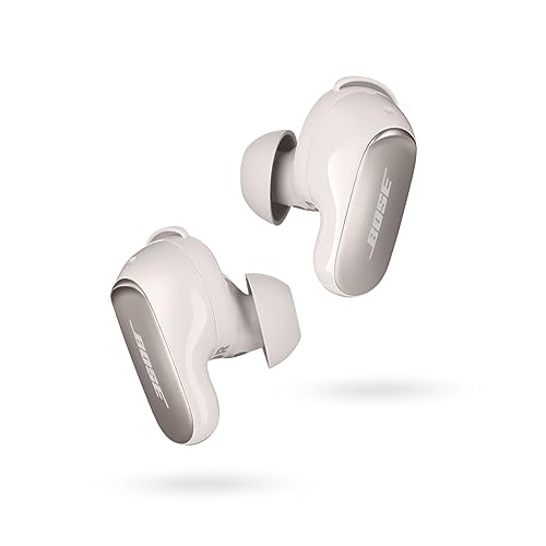 NEU Bose QuietComfort Ultra kabellose Noise-Cancelling-Earbuds, Bluetooth-Earbuds für räumlichen Klang und mit erstklassigem Noise-Cancelling, Bluetooth-Earbuds für Sport, Weiß