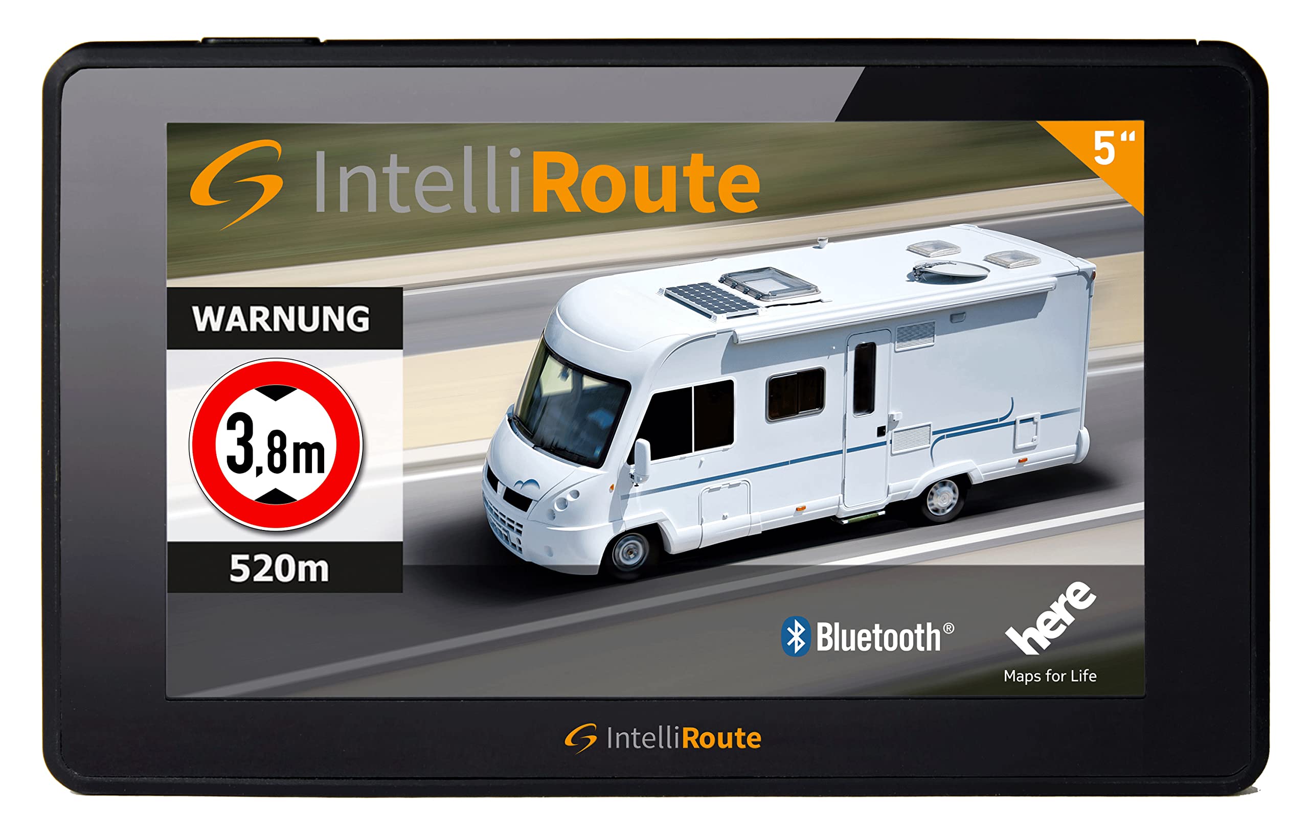CARGUARD IntelliRoute CA6000 DVR Reisemobil- Navigationssystem mit WLAN-Updates, Rückfahrkamera-IN, Dashcam, Campingplätzen, Stellplätzen, Livestauwarner