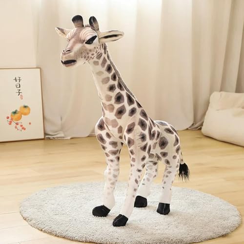 SHUOHONG Giraffe Plüsch, groß, niedliche Heimdekoration, Weihnachtsüberraschungsgeschenk für Kinder, Geburtstagsgeschenk, 67 cm, 1