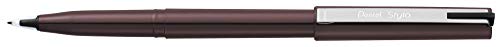 Pentel JM 20-A Füllfederhalter, burgunderroter/schwarzer Schaft, 12 Stück