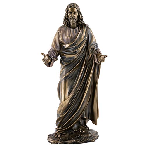 Jesus Christus Segen Statue Real Bronze Powder Cast Statue Skulptur 12