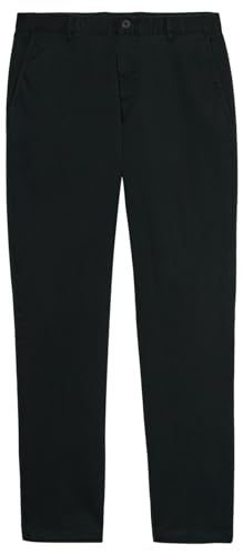 Sisley Mens Trousers 4AIHSF021 Pants, Black 100, 94