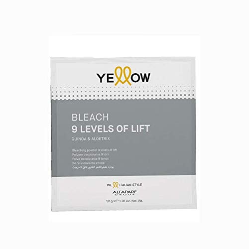Yellow Alfaparf Group Bleach 9 levels of lift 12x50g