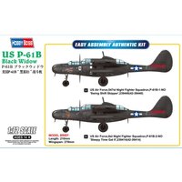 Hobby Boss 387262 US P-61B 1/72 P61B Black Widow Modellbausatz, verschieden