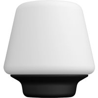 Philips Hue White Amb. LED-Tischleuchte Wellness inkl. Dimmschalter, schwarz, dimmbar, alle Weißschattierungen, steuerbar via App, kompatibel mit Amazon Alexa (Echo, Echo Dot)