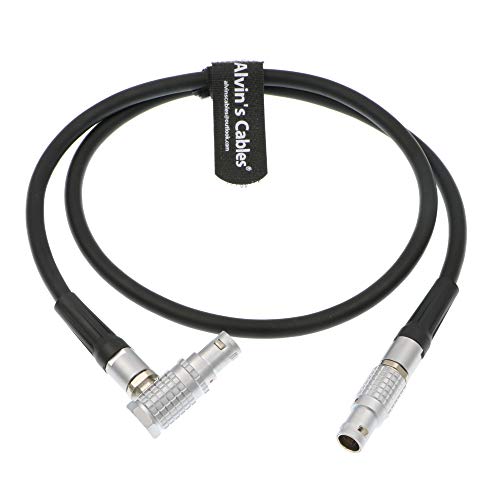 Alvin's Cables 16 Pin Stecker LCD EVF Kabel für RED Epic Scarlet Rechtwinklig zu Gerade 80CM Super Flexible Thin