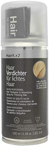 Hairfor2 Haarverdichtungsspray gegen lichtes Haar (100ml) (hellblond)