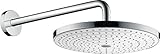 hansgrohe Raindance Select S 300 Duschkopf, Kopfbrause für Wandmontage, 2 Strahlarten, Weiß/Chrom