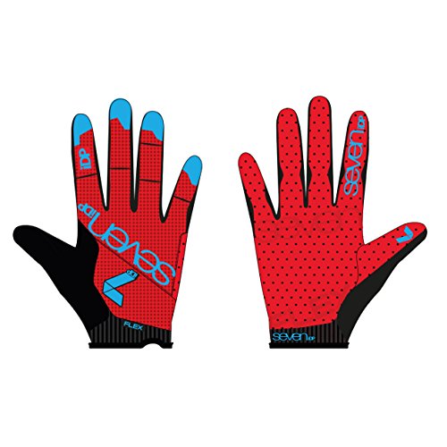 Seven Flex Handschuhe FR: rot/blau, Größe S