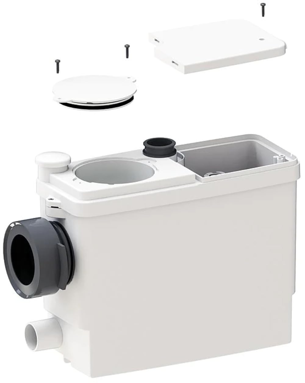 SFA WC Hebeanlage Sanipack Pro Up, kompakte Abwasser-Pumpe für alle gängigen Vorwandsysteme mit Silence-Technologie, 0017UP