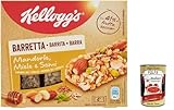 6x Barretta Kellogg’s Mandorle Miele e Semi, Müsliriegel mit Honig und Samen Mandeln 128g + Italian Gourmet polpa 400g