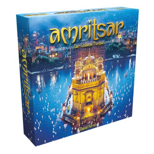 Ludonova , Amritsar: Der Goldene Tempel , Expertenspiel , Brettspiel , 1-4 Spieler , Ab 14+ Jahren , 60-120 Minuten , Deutsch
