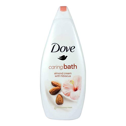 Dove Purely Pampering Almond Cream Body Wash with Hibiscus 250ml Pack of 6