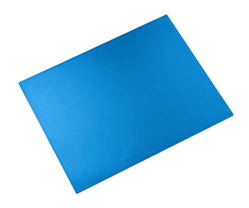 Läufer 40585 Durella Schreibtischunterlage, 40x53 cm, cobalt-blau, rutschfeste Schreibunterlage für hohen Schreibkomfort, abwischbar