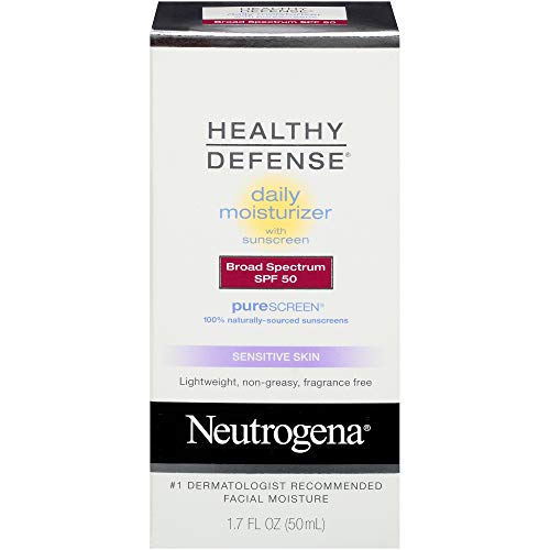 Neutrogena Healthy Defense Daily Moisturizer with PureScreen, SPF 50, 1.7 Ounce (Pack of 2) by Neutrogena