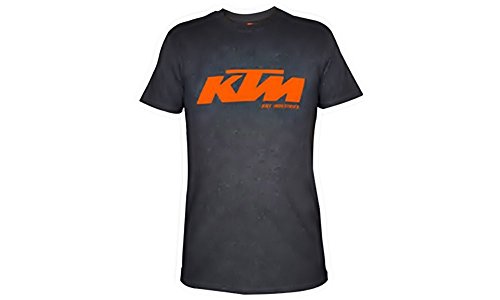 Original KTM T-Shirt - Gr. XXL - Schwarz / Orange - LOGO Print (5-259)