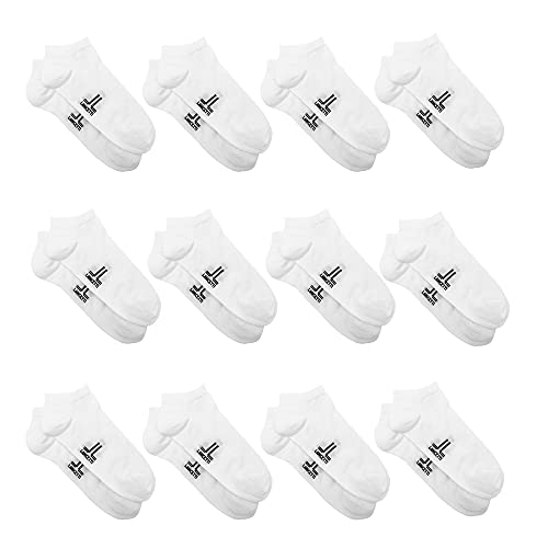 LANCETTI 12 Paar Socken mit frischem Geist aus Schottland, Weiß 35/38