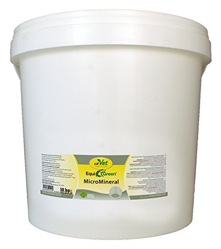 cdVet Naturprodukte EquiGreen MicroMineral 10 kg - Pferd - Mikronährstoffversorgung - Vitamin, Mineralstoff- und Spurenelementgeber - Wachstum - Stoffwechselprobleme - Hufprobleme - Entgiftung -