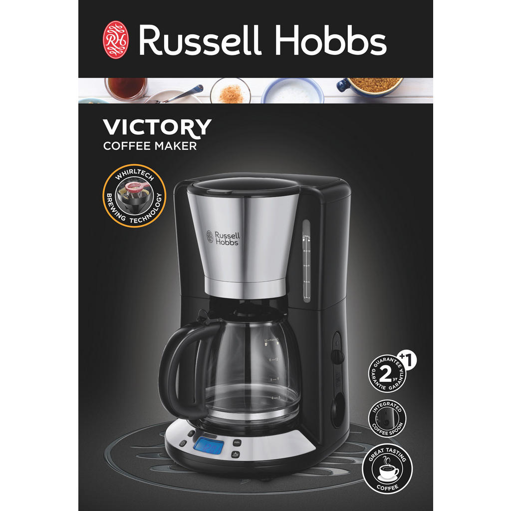 Russell Hobbs Kaffeeautomat 23618016002 schwarz Kunststoff Klarglas B/H/T: ca. 21,2x35,3x23,7 cm 2