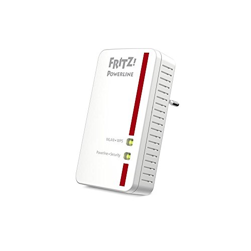 AVM Fritz Powerline 540E WLAN-Access Point (500 MBit/s, Fast-Ethernet-Anschlüsse) weiß
