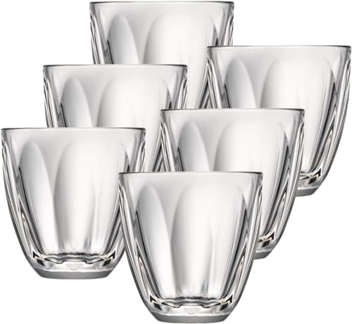 La Rochere 6144.01_493 Boudoir, 240 ml, 6 Stück Trinkglas, Becher, Trinkgeschirr-Set, Glas, durchsichtig
