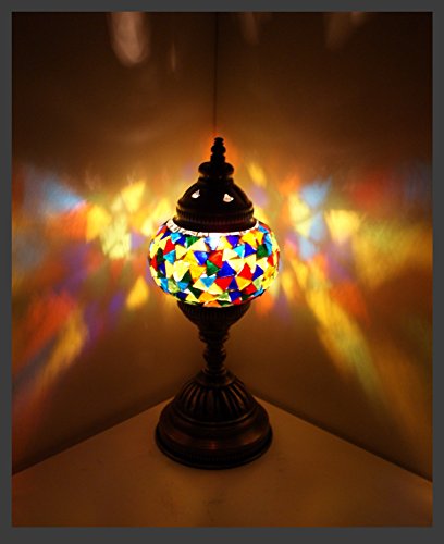 Mosaiklampe Mosaik - Tischlampe S Stehlampe orientalische lampe Bunt Samarkand-Lights