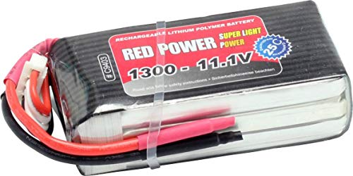 Red Power Modellbau-Akkupack (LiPo) 11.1V 1300 mAh Zellen-Zahl: 3 25 C Softcase Offene Kabelenden