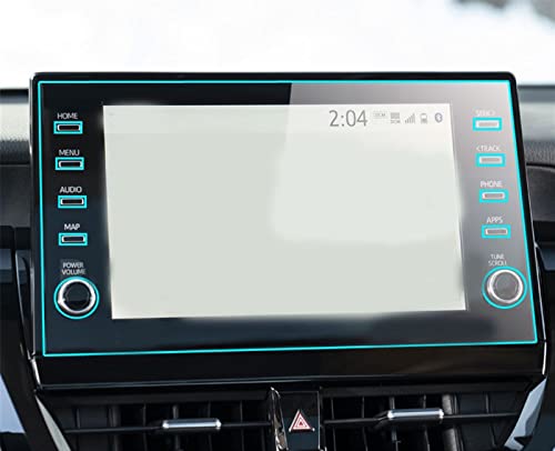 ECLAY Displayschutzfolie Aus Gehärtetem Glas Für Toyota Für Camry 2021-2022 9 Zoll Autoradio Multimedia GPS Navigation Innenausstattung