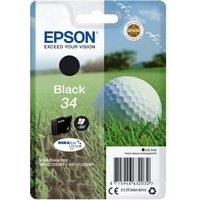 Epson Tinte T3461, 34 Original Schwarz C13T34614010