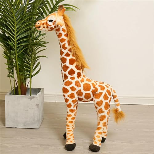 LCKDY Giraffe Plüschtier weiches Plüschtier Giraffe Puppenzimmer Dekoration Geburtstagsgeschenk 45cm 1