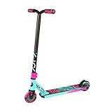 Madd Gear Unisex – Erwachsene Kick Pro Stunt Scooter, Teal/Pink Rolle, One Size