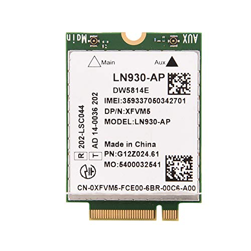 Pomya 4G Modul WWAN Karte, professionelles 4G Mini Modul LTE NGFF WWAN M.2 Karte Unterstützung GNSS A-GPS