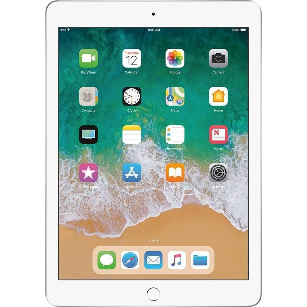 Apple iPad 9.7 (5. Gen) 32GB Wi-Fi - Silber (Generalüberholt)
