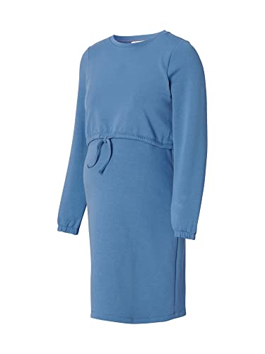 Still-Kleid Umstandskleider blau Gr. 42 Damen Erwachsene