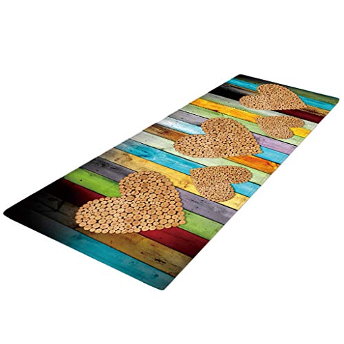 joyMerit Läufer Teppich 40x120 cm Küchenläufer Küchenteppich Teppichläufer waschbar rutschfest Bodenmatte Badvorleger - Stil-E, 60x180cm