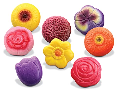 Sensorische Spielsteine - Blumen