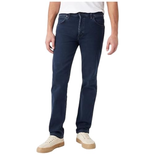 Wrangler Herren GREENSBORO Jeans, Iron Blue, 38W / 30L