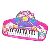 CLAUDIO REIG 4408 elektronisches Keyboard Barbie, Bunt, M